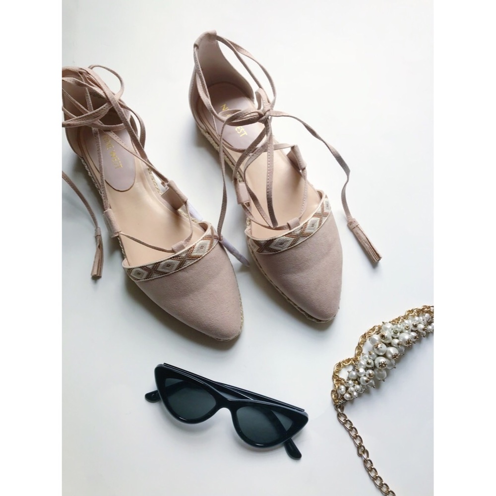 🎉HOST PICK🎉Blush Pink Espadrilles🎀 - Picture 2 of 5